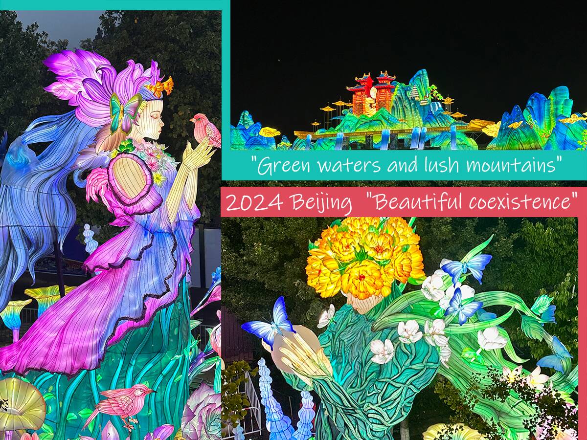 Seasculture's lanterns shining 2024 Beijing "Jingcai" lantern festival