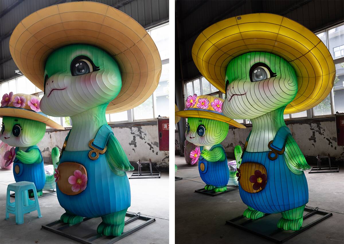 Lantern Artistry: The Enchanted Serpent in a Straw Hat(图7)
