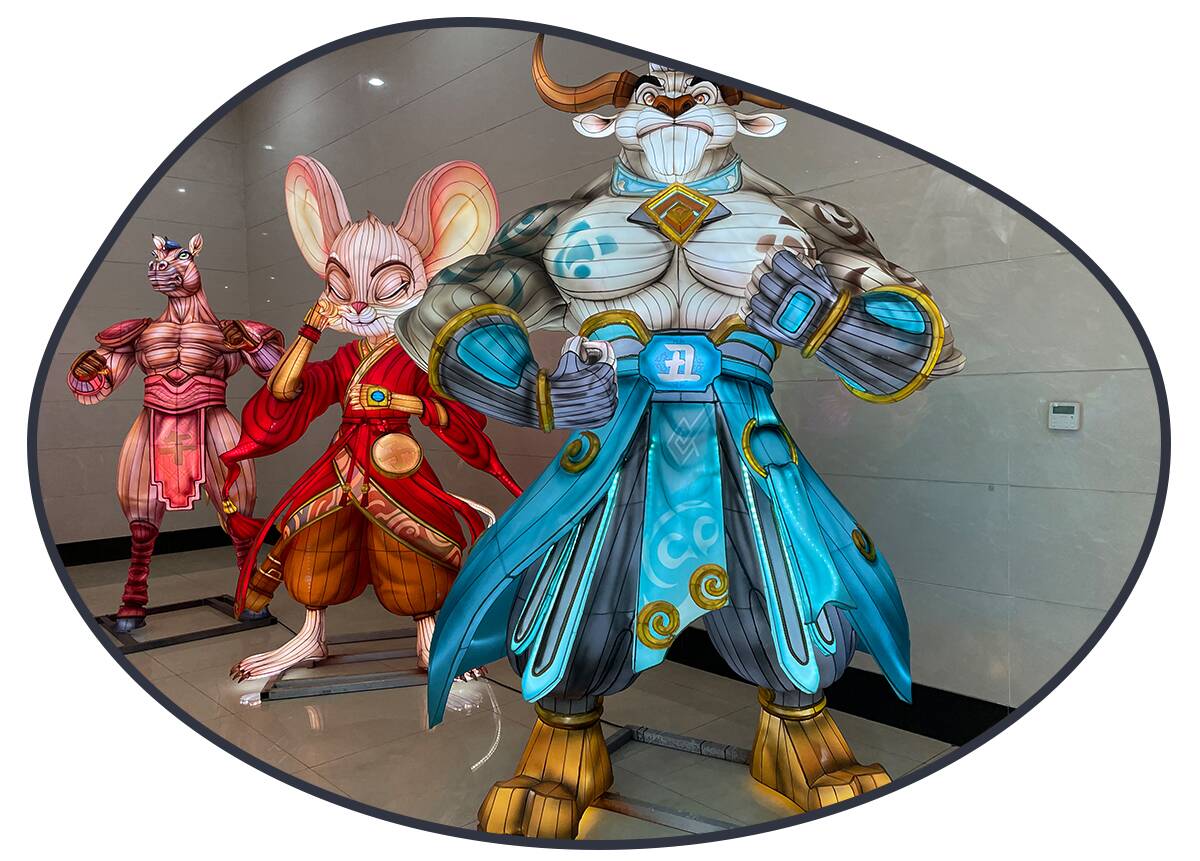 New Chinese Zodiac Lantern Artworks by National Tide Design: Kung Fu Series is Coming(图1)
