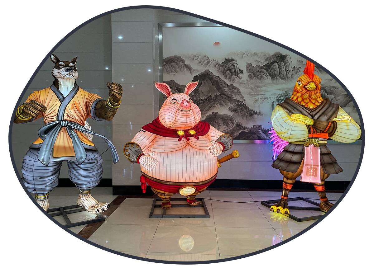 New Chinese Zodiac Lantern Artworks by National Tide Design: Kung Fu Series is Coming(图3)