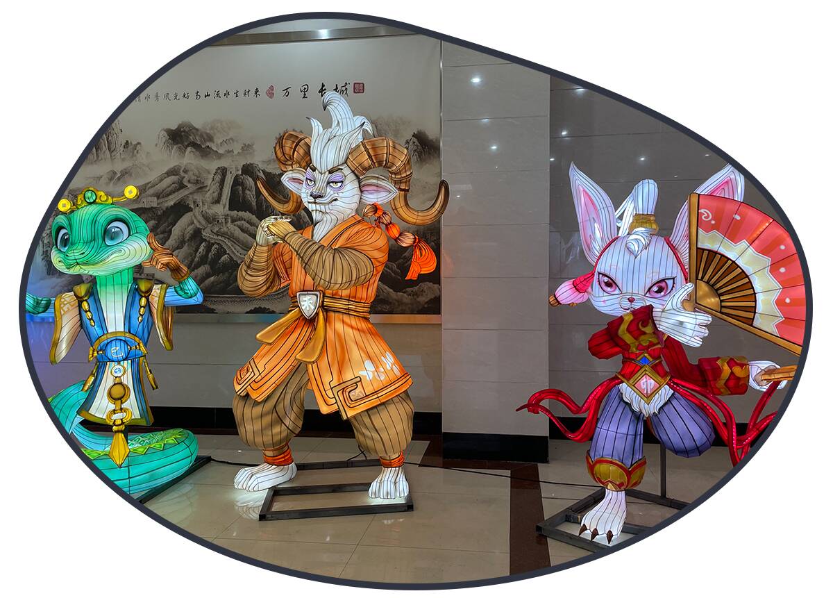 New Chinese Zodiac Lantern Artworks by National Tide Design: Kung Fu Series is Coming(图2)