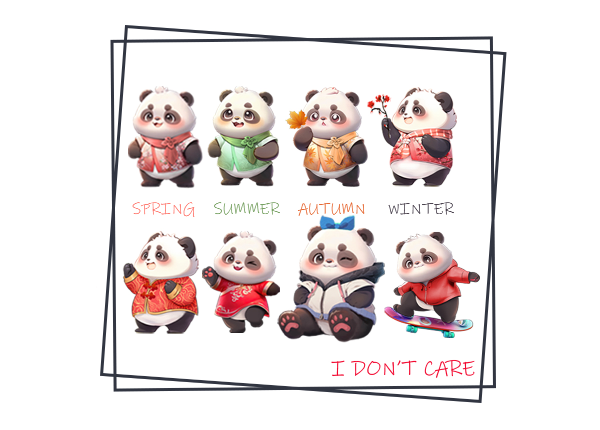  Panda Lanterns: The Beauty of the Four Seasons and Diverse Fashion(图1)